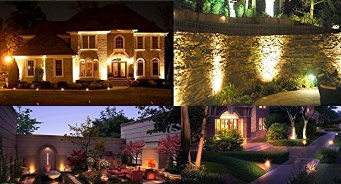 0.5W Stainless Steel Solar Powered LED Lights , DC 12V Waterproof Led Spotlight