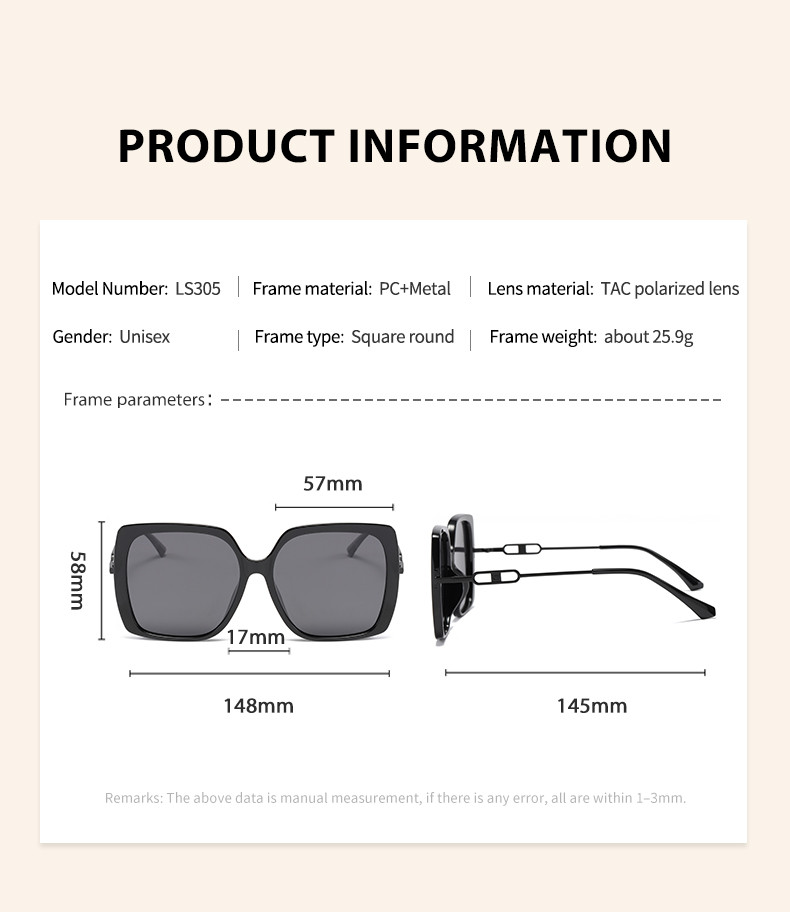 Customizable Box Round Face Sunglasses Metal Injection Frame For Women