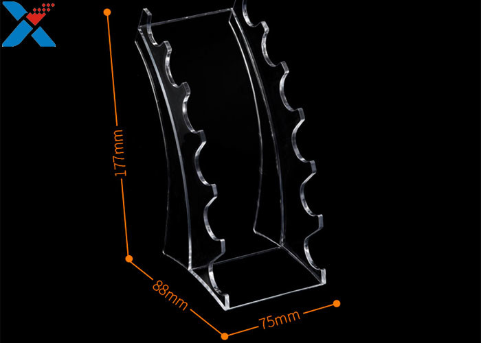 Eyebrow Pencil Clear Acrylic Display Stands Acrylic Pen Holder Display Stand