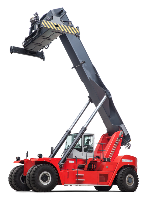 stacker for container (18)