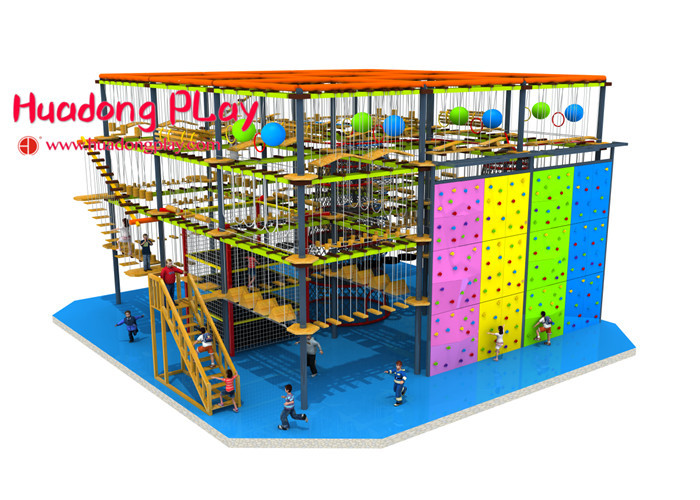 Attractive Indoor Adventure Playground Professional With CAD Instruction