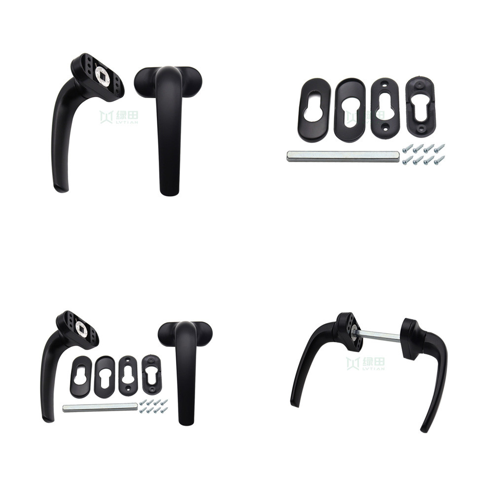 Aluminum Alloy Lever Handle For residential and commercial Door And Window