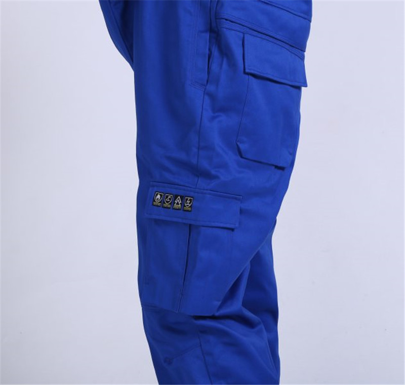 Anti- Liquid Chemical Protective Clothing , FR Chemical Resistant Coveralls