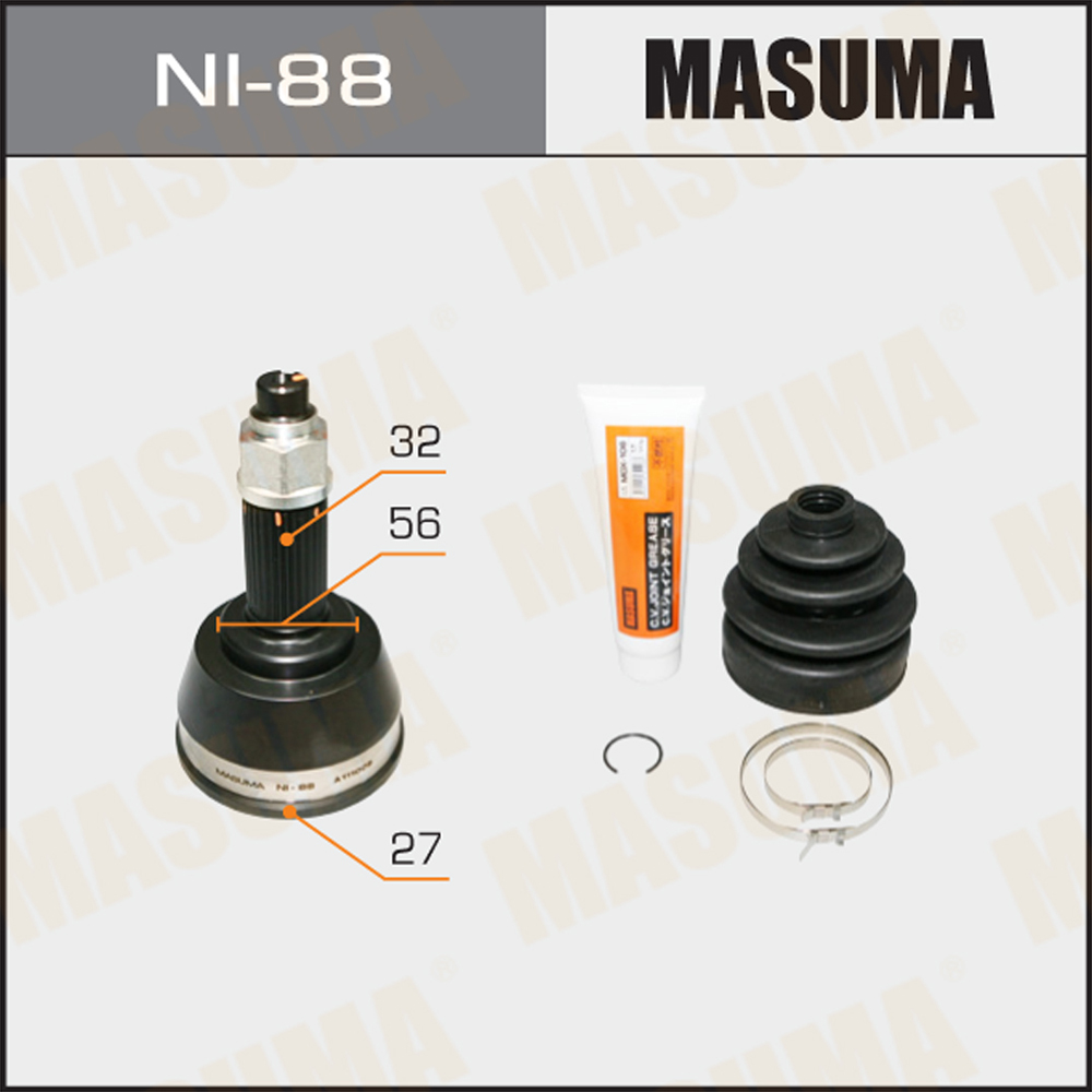 Japanese Car Model NI-88 MASUMA Auto Inner CV Joints CVJ KE9 2000cc 39211-1AA0A for NISSAN MURANO