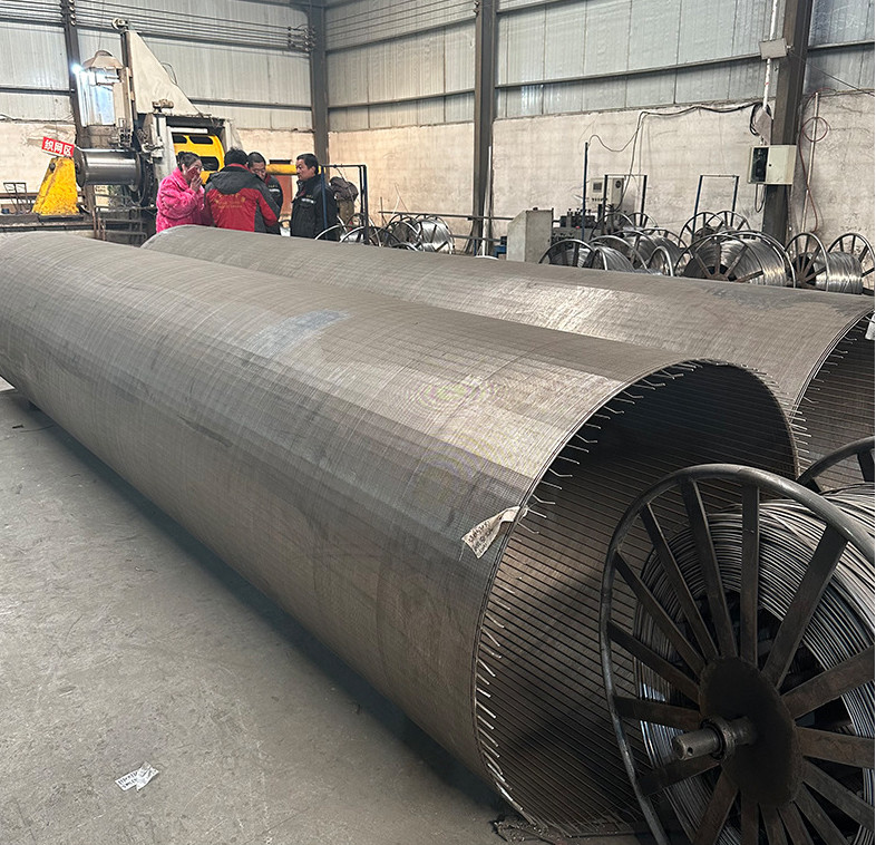 Slotted Stainless Steel Wedge Wire Screen Filter Panel