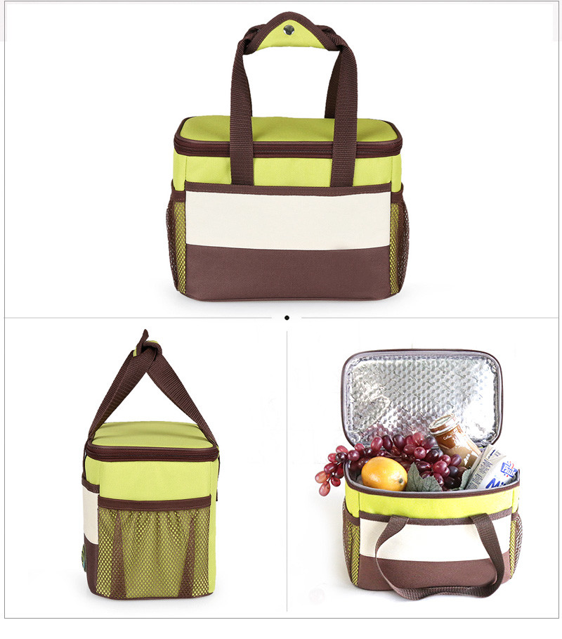 Waterproof Picnic Mesh Insulated Lunch Cooler Bags