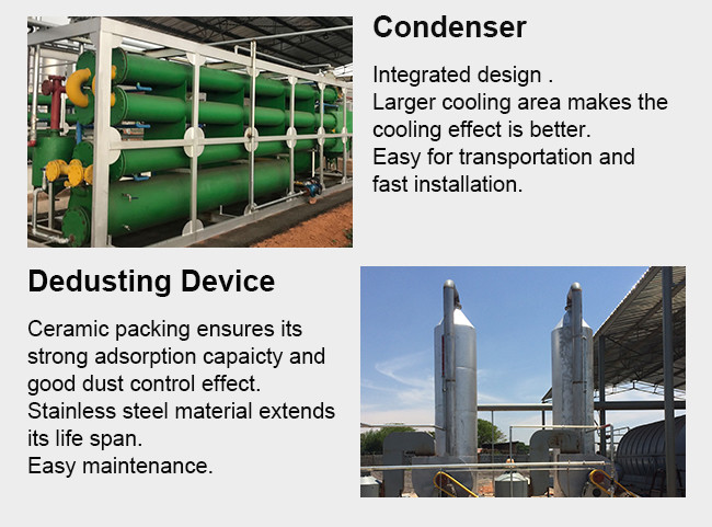 Batch Type Pyrolysis Tyre Plastic To Petrol Making Machine Huayin For Rubber And Tires