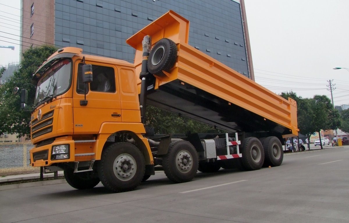 Shacman 340hp Dump Trucks EuroⅤ Heavy Duty Dump Tipper Trucks