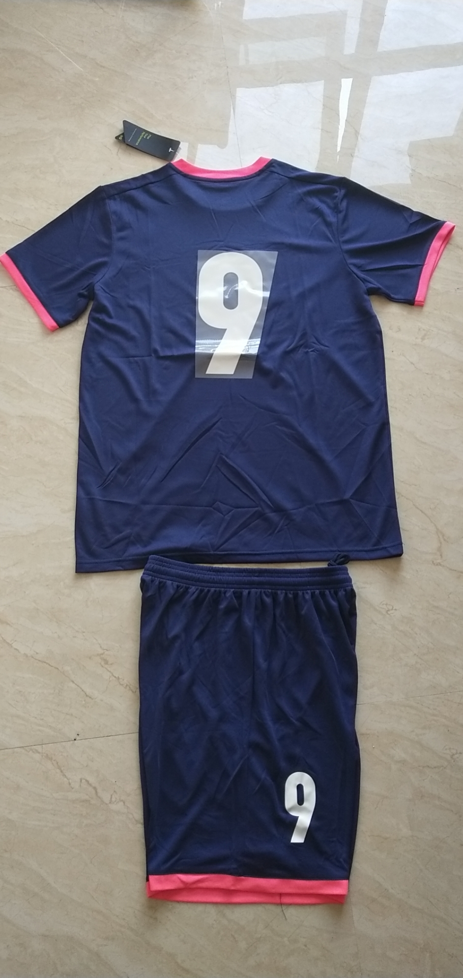 Custom Printing Adult Children Football Uniform Training Uniform Quick Dry Breathable Team Uniformrealmadrid jersey