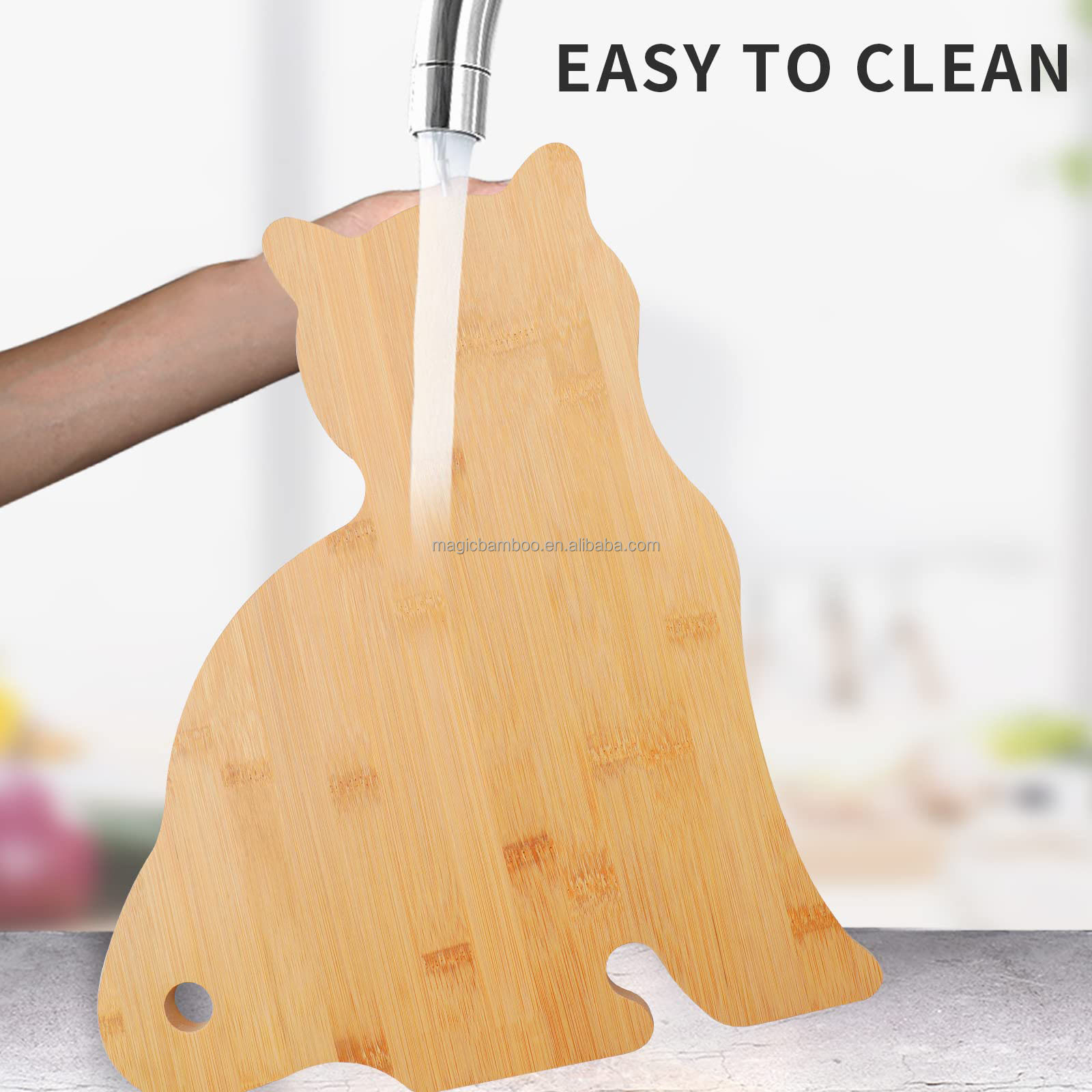 Personalized Funny Kids Cheese Board Cute Wood Cutting Board for Serving and Storage