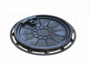 China FRP Composite Sanitary Sewer Drain Cover Heavy Duty 800x800 EN124 Standard on sale