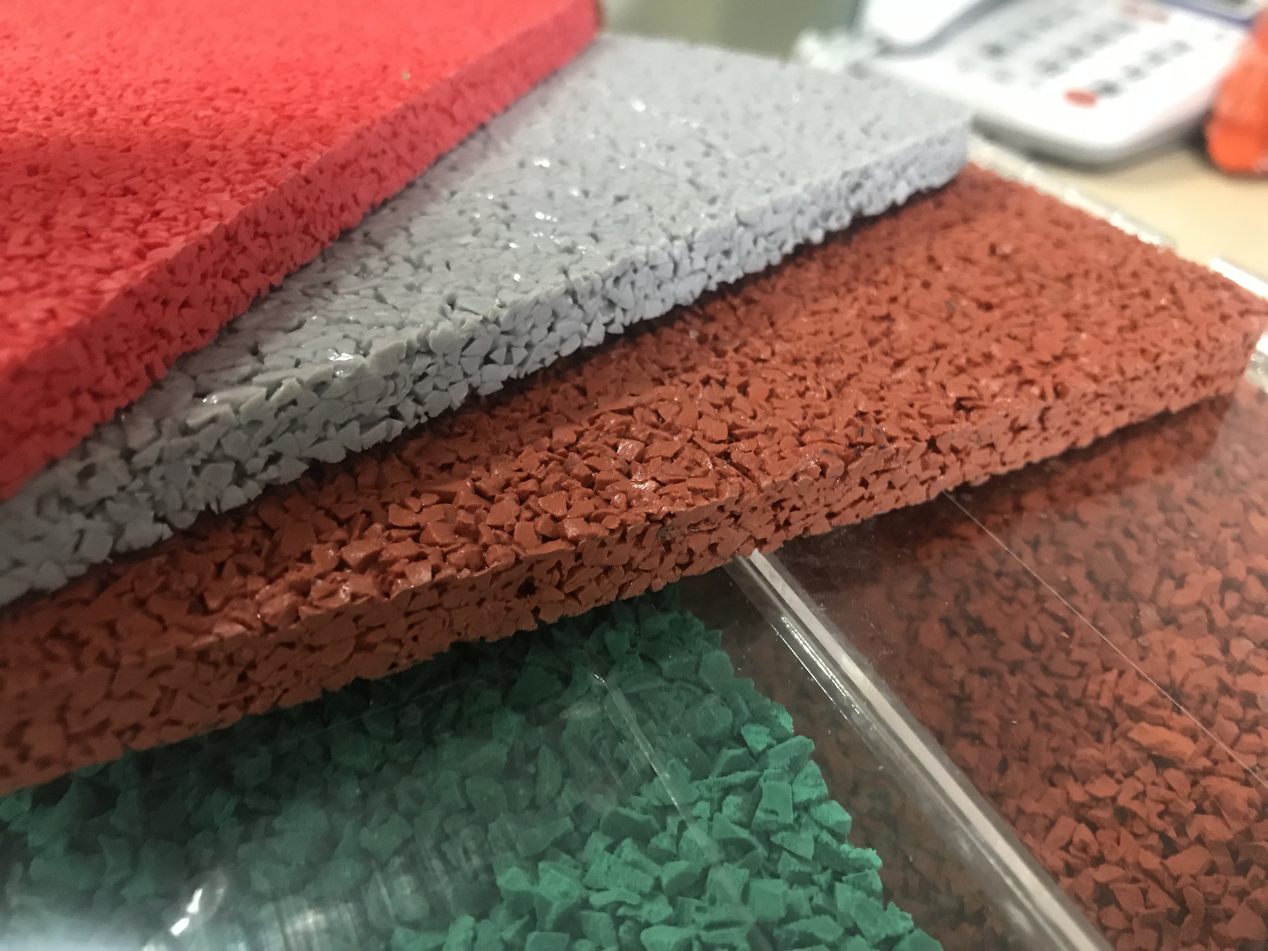 School Kindergarten Playground Anti Skid EPDM Rubber Crumb