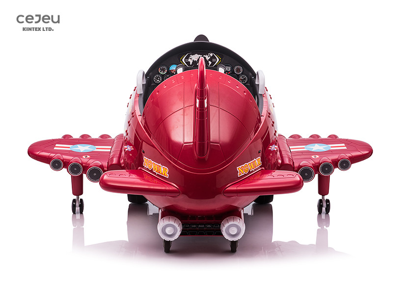 Sepcial Airplane Design Kids Ride On Toy Car Can Drift 360 Degree