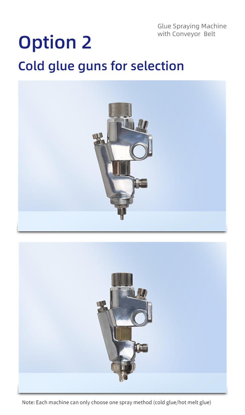 800*600mm Glue Range Size Hot Melt Adhesive Spraying Machine for Box Folding and Gluing