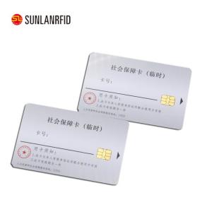 Buy cheap SLE 4428 Contact IC Card Social Security card Medical Insurance Card product