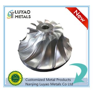 DIN ASTM Customized Investment Casting Aluminum And CNC Machining Impeller