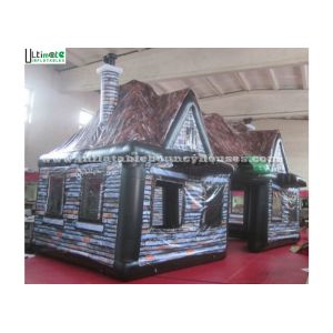 Custom Made Air Inflatable Tents , Full Printing Inflatable Pub Tent