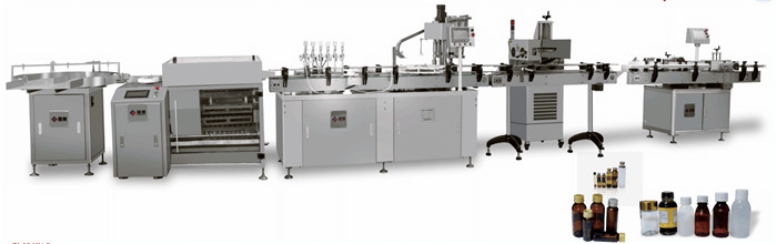 30-500ml Liquid Automatic Vial Filling Machine, Medical Disinfectant Filling, Medical Big Volume Filling Machines
