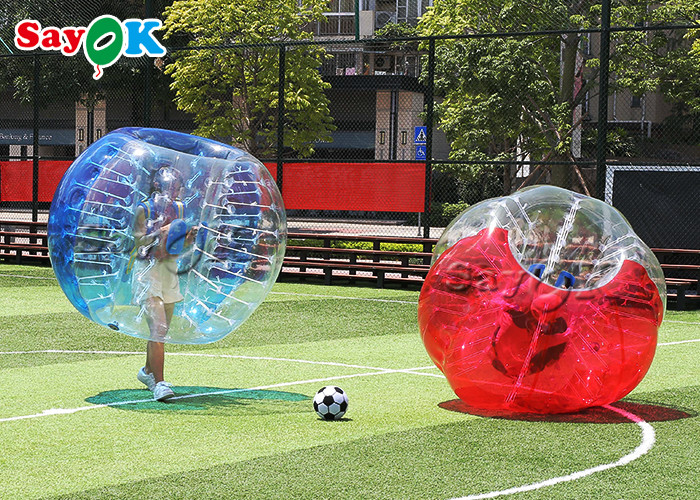 Inflatable Soccer Game Adult Size Sport Toys TPU Transparent Inflatable Bumper Ball