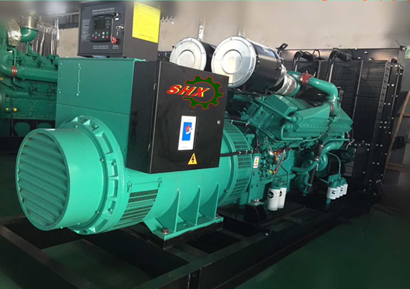 220V/380V Rated Voltage AC Cummins Diesel Engine Generators Three Phase 500KW/625KVA