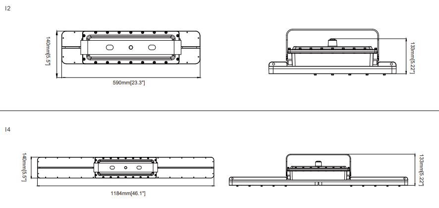 High Quality Explosion Proof Lighting Fixture 60w Die Casting Aluminum 5 Years Warranty Explosion Proof Light I SERIES