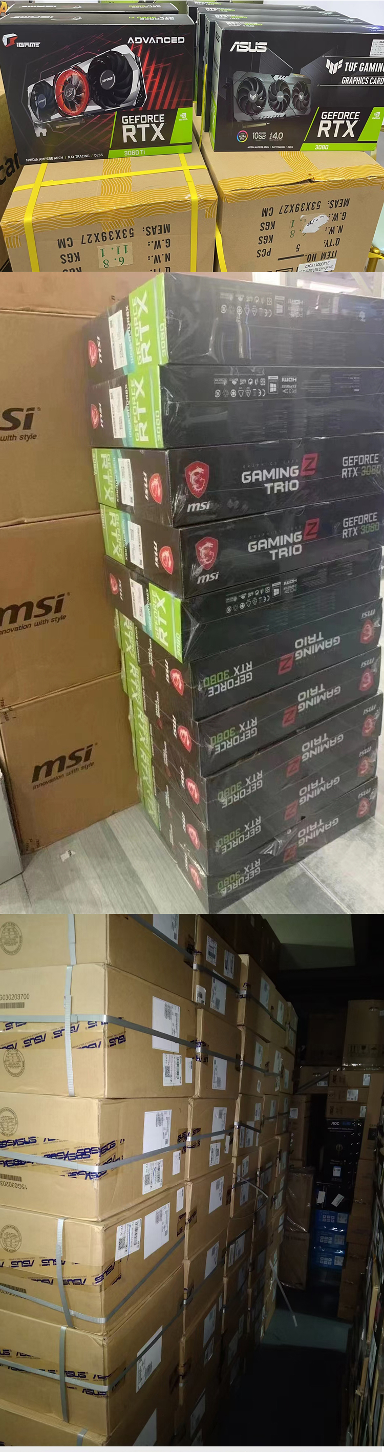 good price 3060 Ti Graphic Video Gpu Card Gaming Computer Rtx 8G For Pc Palit Geforce Rtxrtx Rx Zotac Inno3D Ichill Grap