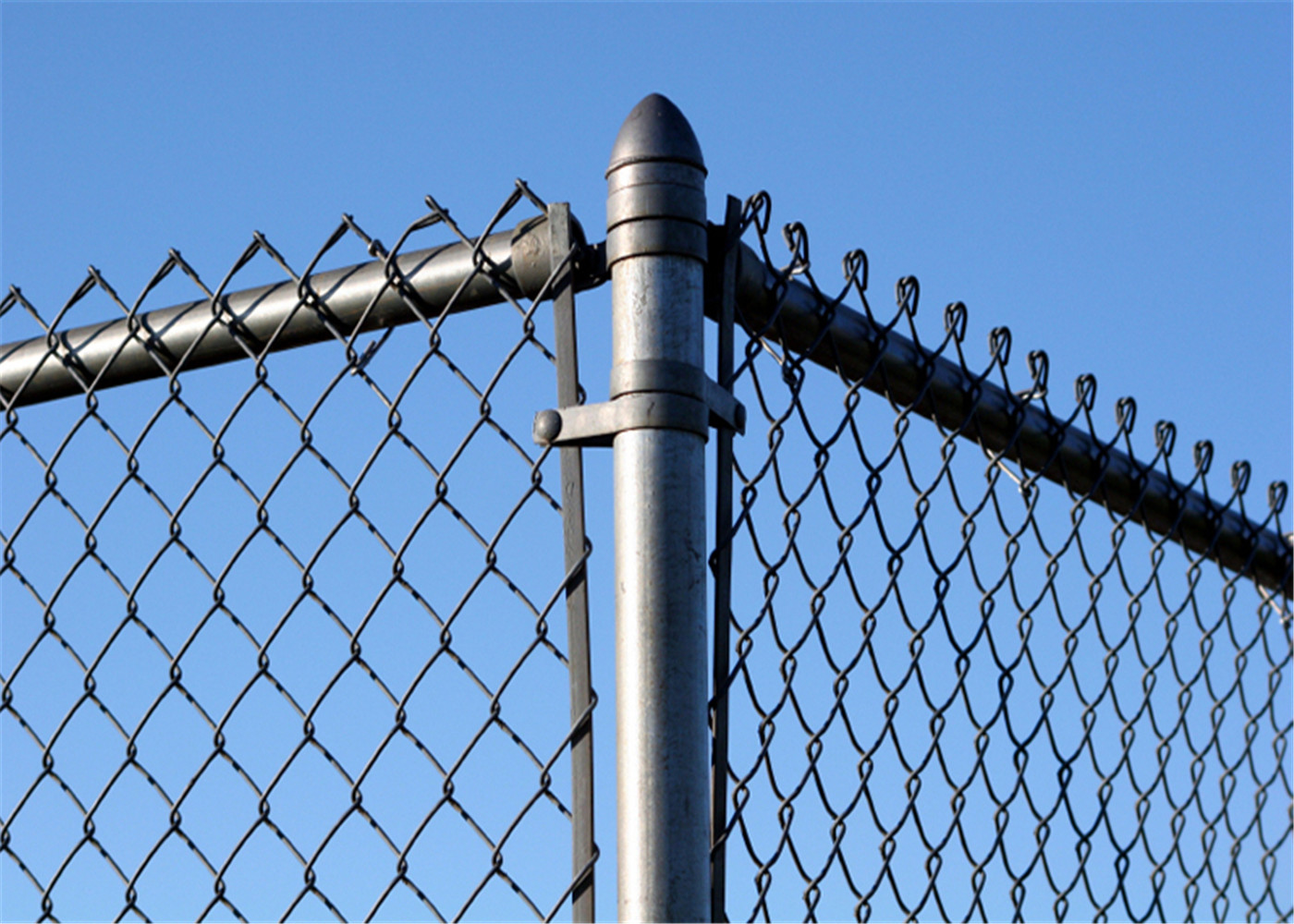 Industrial Commercial chain link fabric 2'x2' aperture x 6Ga/4.88mm diameter 36" Height