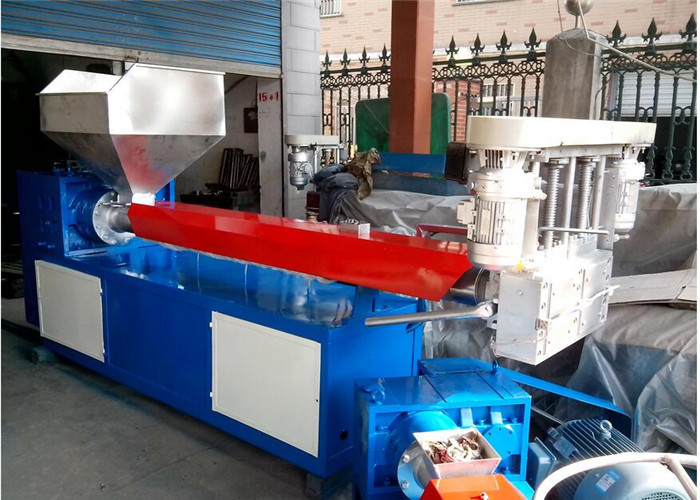 PET Bottle Plastic Granules Machine , PET Bottle Recycling Pellet Extrusion Machine
