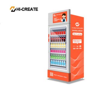 China store Large Capacity Cashless Vending Machine with Touchscreen on sale
