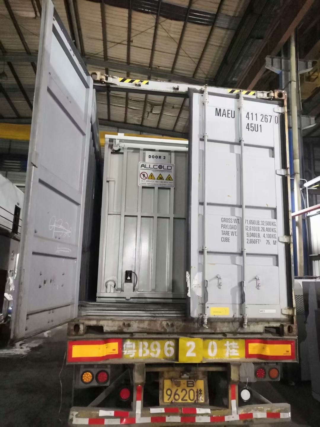 SGS Leaf Vegetable PLC control Vacuum Pre Cooler 3P 4 Pallets