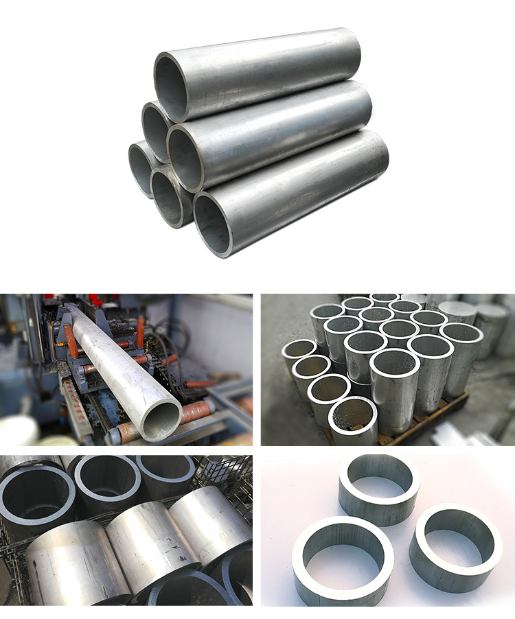 3003 5083 6063 7075 T6 Seamless Aluminum Pipe Alloys Round Mill Finished