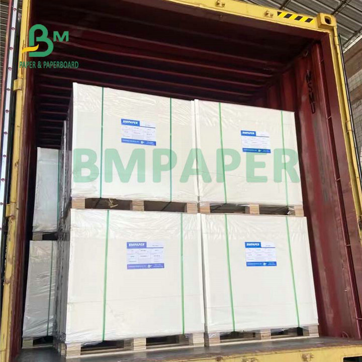 215gsm 220gsm C1S Folding Box Board For Cigarette Carton In White / White 