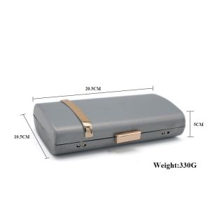 Buy cheap Custom Rectangle Metal Clutch Frames Iron Wallet Frame from wholesalers