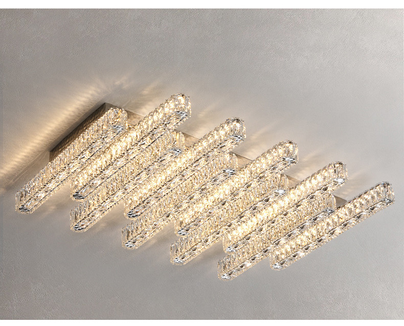 Modern Ceiling Lamp Luxury Crystal Study Bedroom Chandelier Indoor Lighting(WH-CA-103)