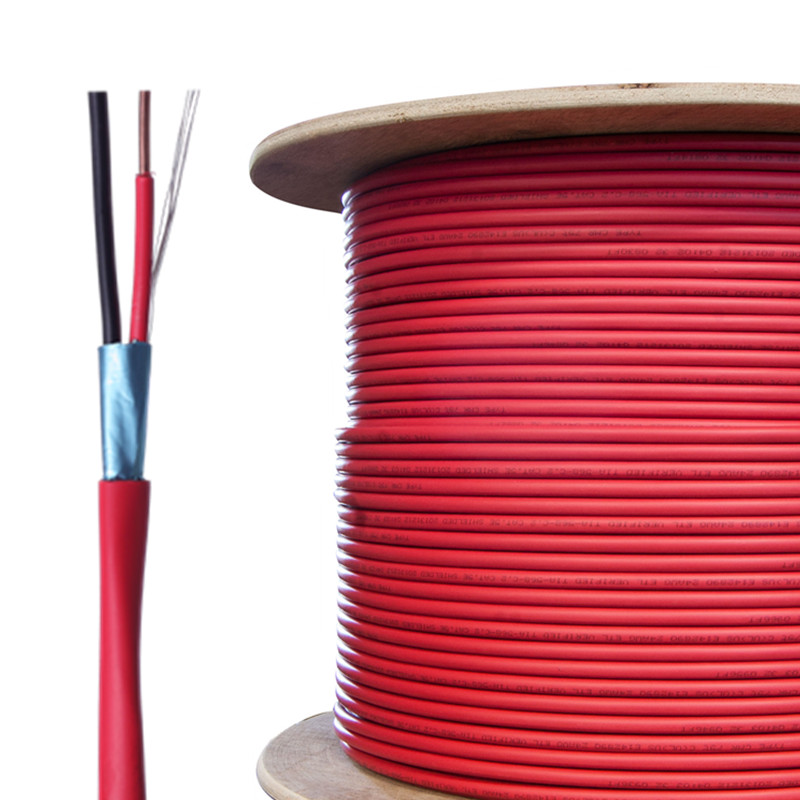 1.5 sqmm Copper Conductor Fire Alarm Cable with Shielding and PH30/60/120 Fire Resistance