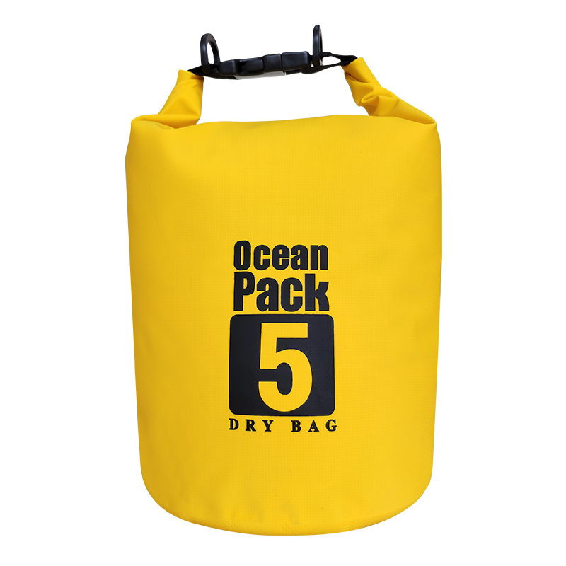 Leakproof Ocean Pack Dry Bag , Tear Resistant Waterproof PVC Bag
