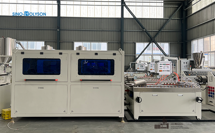 HSJZ-65/132 PVC Flute Wall Panel Making Machine(7/9 Grooves)