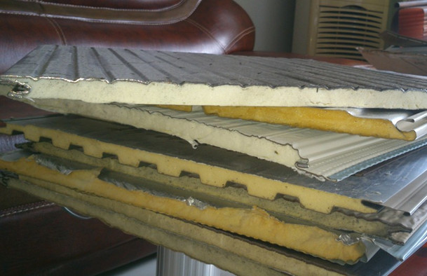 PLC Continuous PU Sandwich Panel Production Line Material Thickness 0.3 - 0.8mm