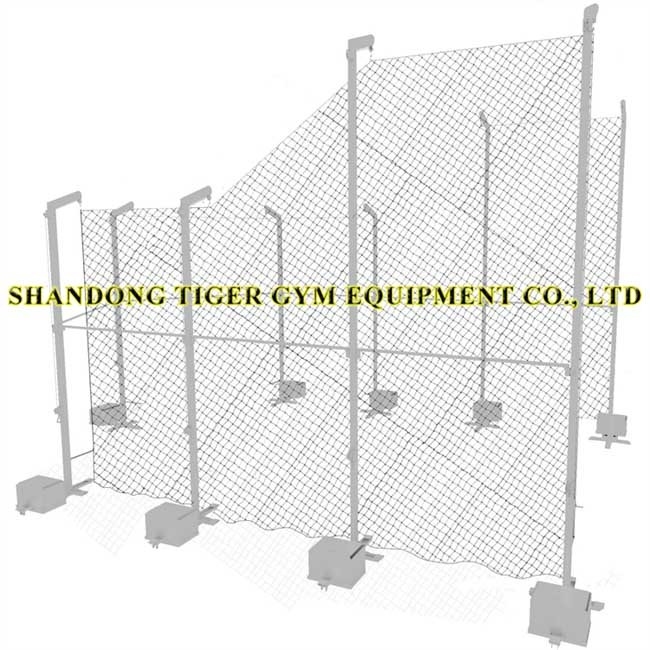 Track and Field Equipment Moveable Throwing Cage for Discus 0