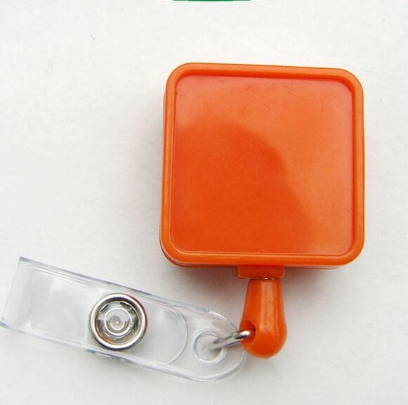 Printed Promotional Retractable Badge Holders For Badge Holder Lanyards , Nice Looking