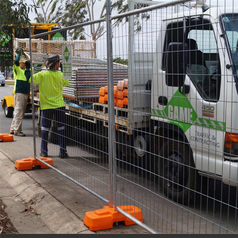 3mm 2m Temporary Fence Panels Galvanized For Construction