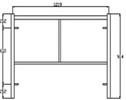 Stable Frame Scaffolding System , Q235 Steel Scaffolding Frame Type 1524x1700mm