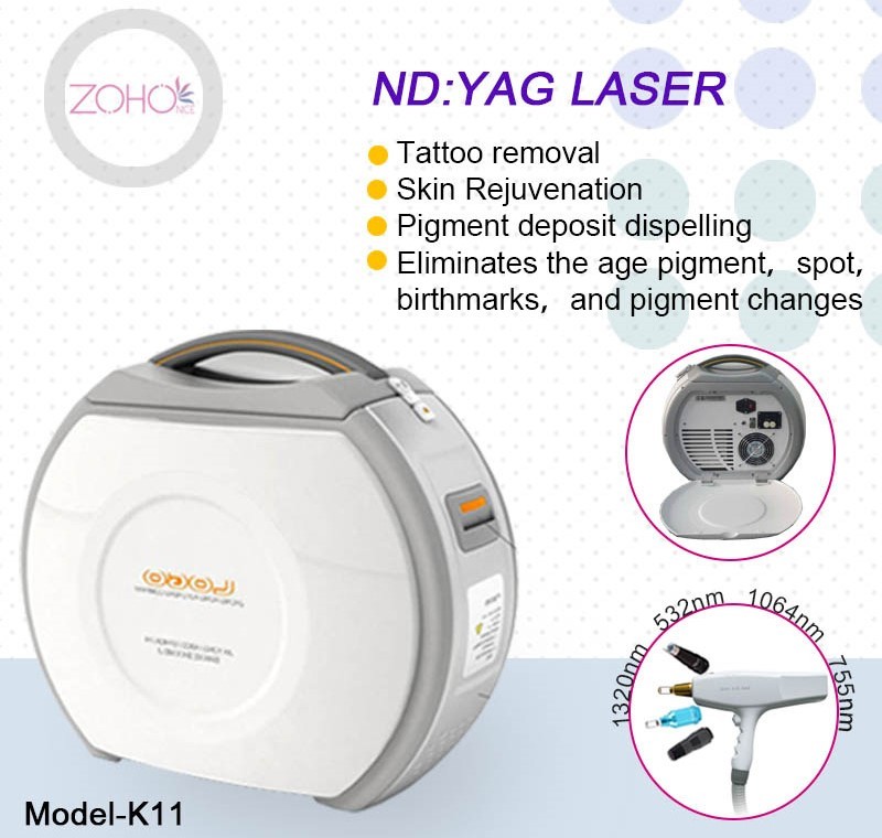 1064nm Nd Yag Laser Machine For Carbon Laser Peeling Tattoo Removal