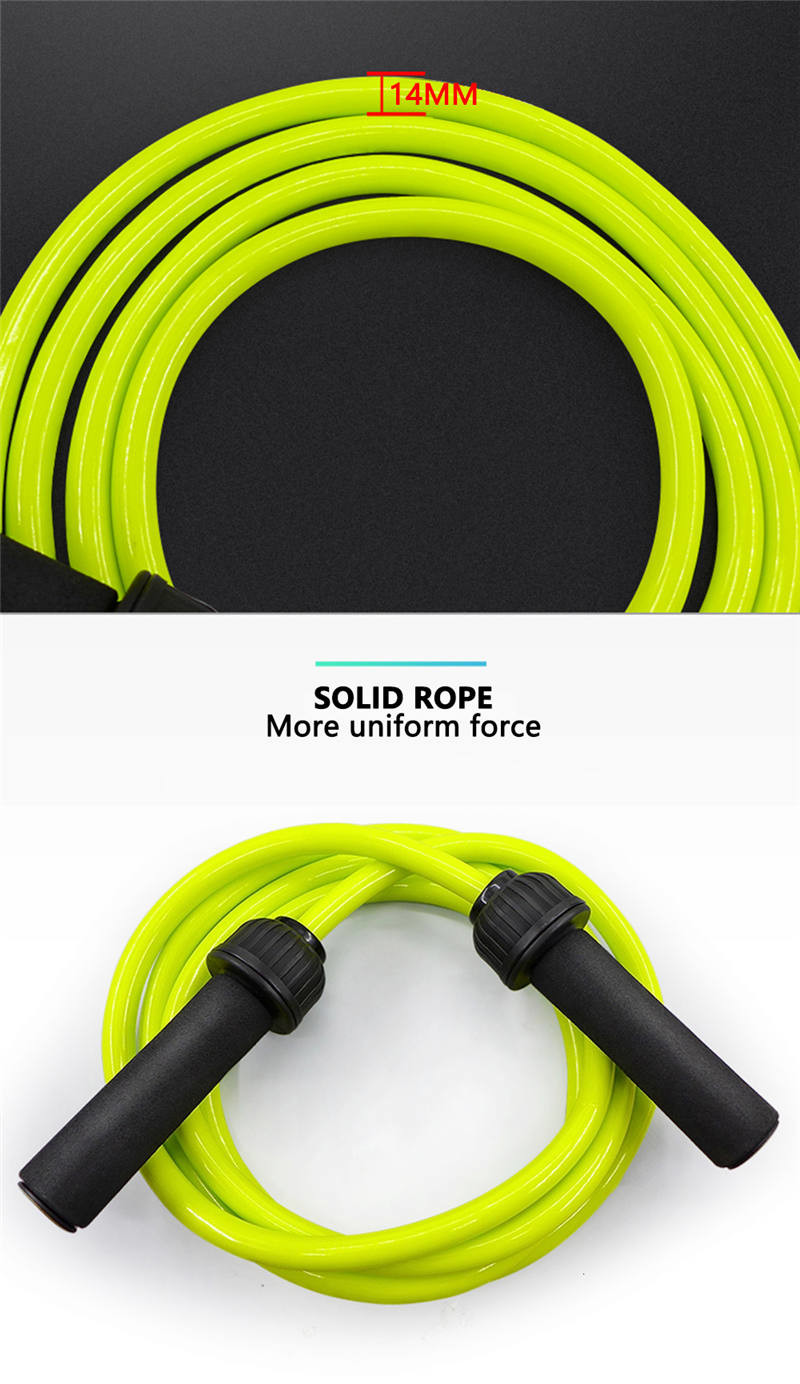 Heavy Sports Jump Rope / Exercise Skipping Rope Workout For Weight Loss