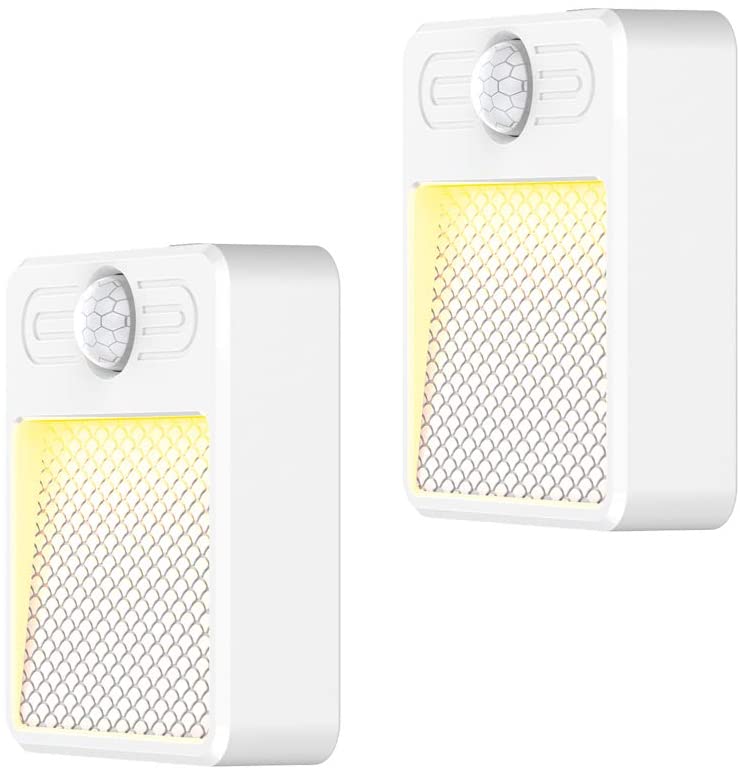 Indoor 1200mAH Wireless Led Motion Sensor Light / 0.8W Motion Activated Stick On Lights