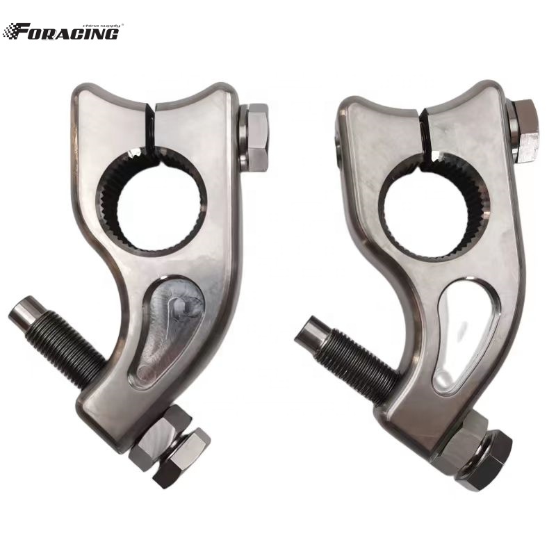 Universal Car Fitment Universal 1-3/4" Black Natural Split with 1-1/8" Spline Titanium Torsion Bar Stop Professional Grade
