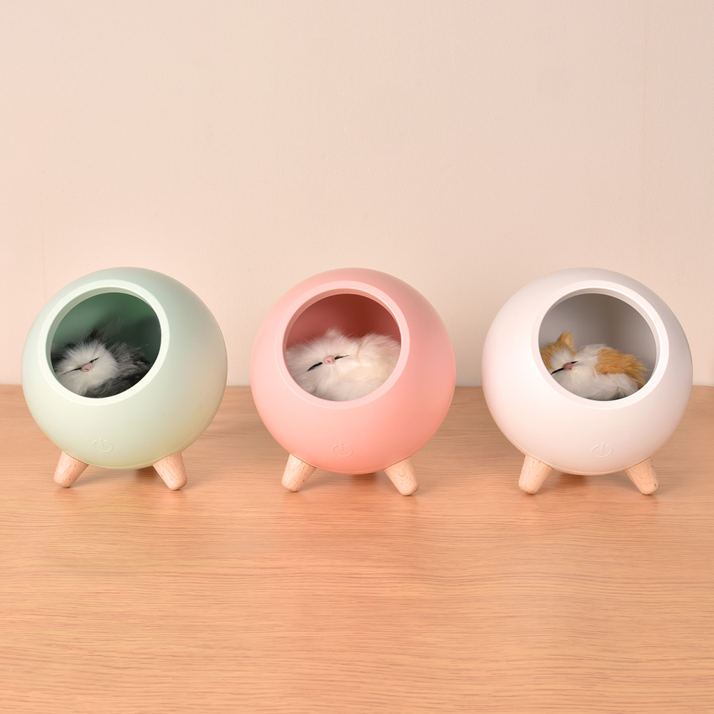 Atmosphere Touch Induction Dimming Children Table Lamp USB Charging Cartoon LED Battery Lighting and Circuitry Design Room EMC