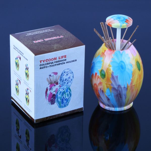 Household Table Creative Pressing Custom Toothpick Holder