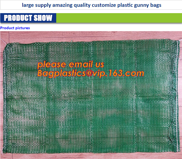 PE Knitted mesh bag and Raschel mesh bag,Factory Price Supply Plastic Pe Raschel Monifilament Date Mesh Net Bags, bageas