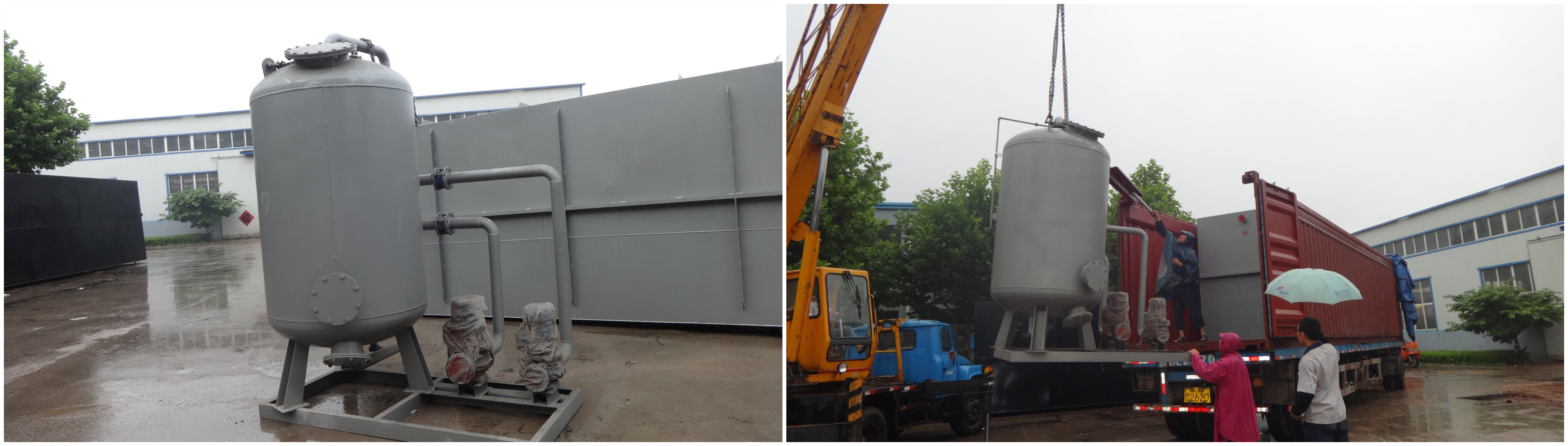 Energy Mining Applicable Large Scale Industries Ro Water Filter With Diameter 4020mm